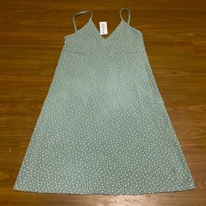 John Galt green dress